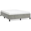 vidaXL vil&aacute;gossz&uuml;rke b&aacute;rsony &aacute;gykeret matrac n&eacute;lk&uuml;l 152 x 203 cm queen size m&eacute;ret