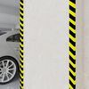 vidaXL 2 db sárga&fekete sarokvédők 6x2x101,5 cm PU