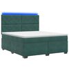 vidaXL Boxspring &aacute;gy matraccal S&ouml;t&eacute;tz&ouml;ld 140 x 190 cm B&aacute;rsony
