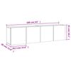 vidaXL 2 db betonsz&uuml;rke falra szerelhető TV-szekr&eacute;ny 80 x 30 x 41 cm