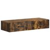 vidaXL Fali oldalt&aacute;bla F&uuml;st&ouml;s T&ouml;lgy 87,5 x 34,5 x 17 cm Szerelt Fa
