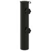vidaXL Napernyő Alap Cső 0.6 kg Fekete Vas for 40-50 mm Pole