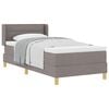 vidaXL Boxrug&oacute;s &aacute;gy p&aacute;rn&aacute;val fejt&aacute;ml&aacute;val T&oacute;psz&iacute;nű 190 x 90 cm sz&ouml;vet