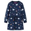 vidaXL Gyerek ruha hossz&uacute; ujj&uacute; Navy 104