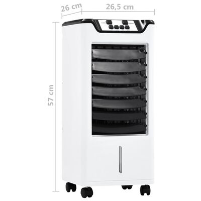vidaXL 3 az 1-ben mobil léghűtő párásító tisztító 60 W