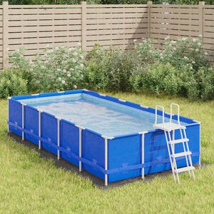 vidaXL vil&aacute;gossz&uuml;rke poli&eacute;szter geotext&iacute;lia medenceal&aacute;t&eacute;t 420x220 cm