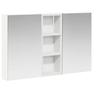 vidaXL F&uuml;rdőszobai Szekr&eacute;ny Szett 3 pcs 80 x 10,5 x 50 cm Faanyag