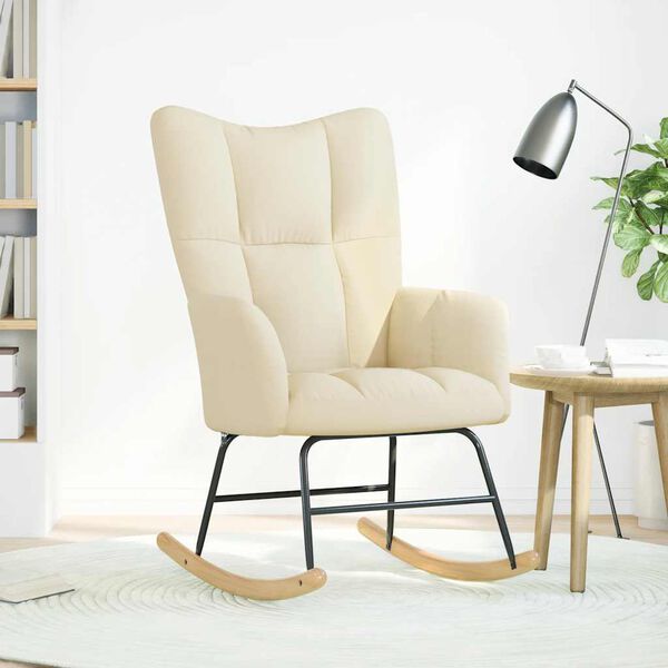 vidaXL kr&eacute;msz&iacute;nű sz&ouml;vet hintasz&eacute;k