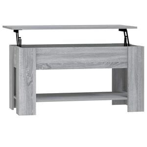 vidaXL sz&uuml;rke sonoma sz&iacute;nű szerelt fa doh&aacute;nyz&oacute;asztal 101x49x52 cm