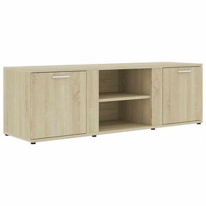 vidaXL sonoma t&ouml;lgy sz&iacute;nű szerelt fa TV-szekr&eacute;ny 120 x 34 x 37 cm