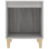vidaXL szürke sonoma színű éjjeliszekrény 40x35x50 cm