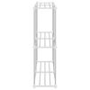 vidaXL Tubular Shelf t&aacute;rol&oacute;val Feh&eacute;r 86 x 27 x 90 cm Alum&iacute;nium