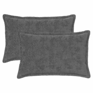vidaXL P&aacute;rna huzat 2 db HOUTEN S&ouml;t&eacute;tsz&uuml;rke 30 x 50 cm Műny&uacute;l Szőr