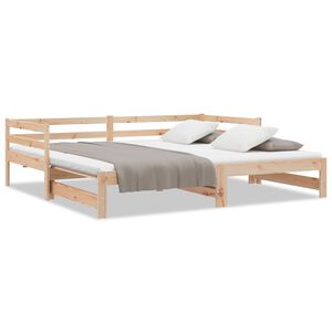 vidaXL kih&uacute;zhat&oacute; nappali &aacute;gy matrac n&eacute;lk&uuml;l 80x200 cm