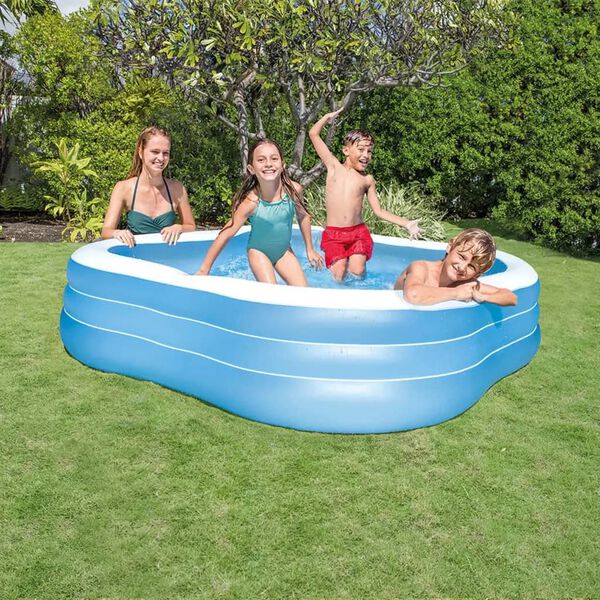 Intex Swim Center Beach Wave 57495NP medence 229 x 229 x 56 cm