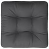 vidaXL antracitsz&uuml;rke sz&ouml;vet raklapp&aacute;rna 50 x 50 x 12 cm
