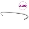 vidaXL 100 db horganyzott ac&eacute;l gabionhorog 20 cm