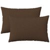 vidaXL P&aacute;rna huzat 2 db HEERLEN Barna 50 x 80 cm Sz&ouml;vet