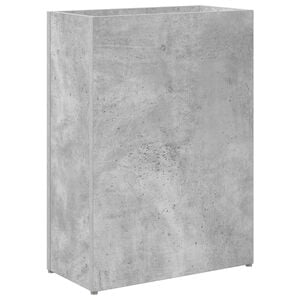 vidaXL Napernyő &Aacute;llv&aacute;ny Beton Sz&uuml;rke 40 x 20 x 55,5 cm Szerelt Fa