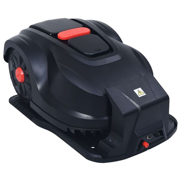 vidaXL akkumul&aacute;toros robotfűny&iacute;r&oacute; LCD kijelzővel 1000 m&sup2; 4,4 Ah 24 V