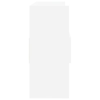 vidaXL fehér forgácslap tálalószekrény 105 x 30 x 70 cm