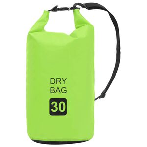 vidaXL z&ouml;ld PVC sz&aacute;razzs&aacute;k 30 L