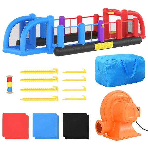 Happy Hop felf&uacute;jhat&oacute; PVC futball- &eacute;s r&ouml;plabdap&aacute;lya 800 x 335 x 180 cm