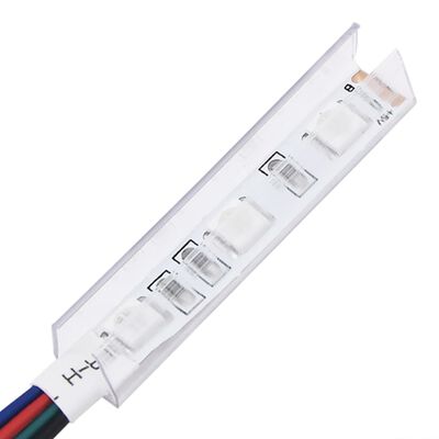 vidaXL fehér TV-szekrény LED-lámpákkal 230x36,5x40 cm