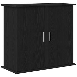 vidaXL fekete t&ouml;lgyfa akv&aacute;rium&aacute;llv&aacute;ny 81 x 36 x 73 cm