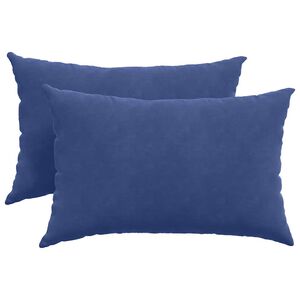 vidaXL Kanap&eacute; p&aacute;rn&aacute;k 2 pcs Rendőrs&eacute;gi k&eacute;k 60 x 40 cm B&aacute;rsonyos sz&ouml;vet