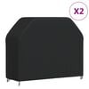 vidaXL 2 db 420D oxford-sz&ouml;vet grillezőhuzat 147x61x112 cm