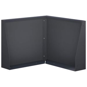vidaXL T&aacute;mfal 50 x 50 x 30 cm Ac&eacute;l Antracitsz&uuml;rke