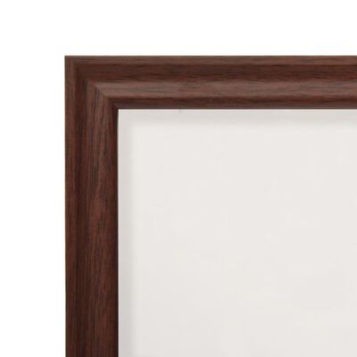vidaXL 5 db sötétpiros asztali fényképkeret 21 x 29,7 cm