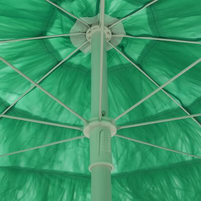 vidaXL zöld hawaii stílusú strandnapernyő 180 cm