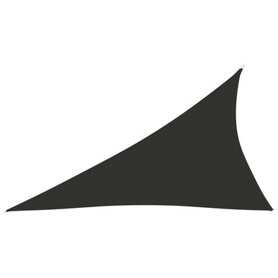 vidaXL antracitszürke háromszögű oxford-szövet napvitorla 3 x 4 x 5 m