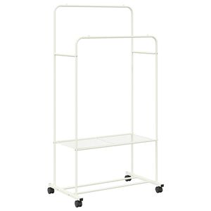 vidaXL Ruhafog&oacute; Feh&eacute;r 80 x 53 x 156 cm