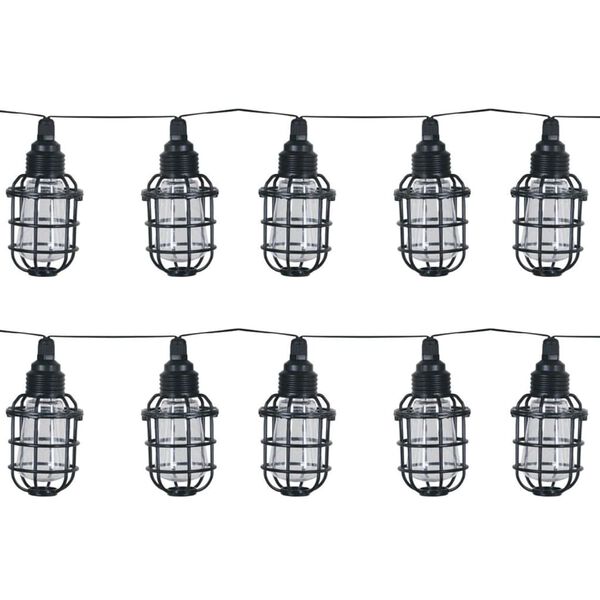 Luxform Corsica &aacute;tl&aacute;tsz&oacute; &eacute;s fekete napelemes LED-es kerti f&eacute;nyf&uuml;z&eacute;r