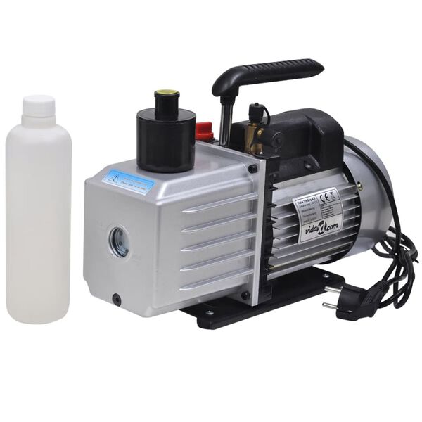 vidaXL v&aacute;kuumkamra k&eacute;tfokozat&uacute; szivatty&uacute;val 3,7 L