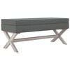 vidaXL s&ouml;t&eacute;tsz&uuml;rke sz&ouml;vet t&aacute;rol&oacute;&uuml;lőke 110 x 45 x 49 cm