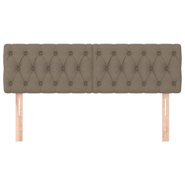 vidaXL 2 db t&oacute;psz&iacute;nű sz&ouml;vet fejt&aacute;mla 80x7x78/88 cm