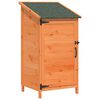 vidaXL Kerti Szerkezet Barna 59 x 56 x 113,5 cm Szerelt Fa