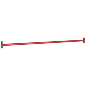 vidaXL piros ac&eacute;l h&uacute;z&oacute;dzkod&oacute; r&uacute;d 125 cm