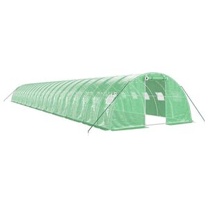 vidaXL z&ouml;ld ac&eacute;lv&aacute;zas melegh&aacute;z 88 m&sup2; 22 x 4 x 2 m