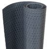 vidaXL 5 db antracitsz&uuml;rke polyrattan erk&eacute;lyparav&aacute;n 255 x 19 cm