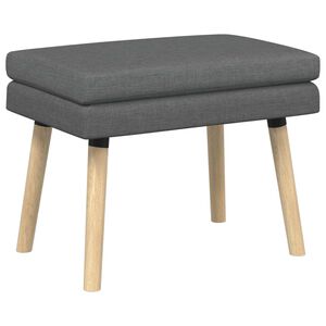 vidaXL K&eacute;ttag&uacute; pad S&ouml;t&eacute;tsz&uuml;rke 60 x 40 x 46 cm Sz&ouml;vet