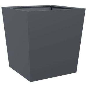 vidaXL antracitsz&uuml;rke ac&eacute;l kerti vir&aacute;gtart&oacute; 50 x 50 x 50 cm