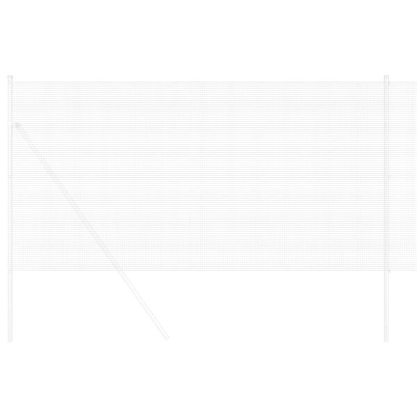 vidaXL Hegesztett Dr&oacute;th&aacute;l&oacute; Ker&iacute;t&eacute;s Ez&uuml;st 0.8 x 25 m