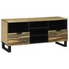 vidaXL TV egys&eacute;gek fi&oacute;kkal Barna 100 x 33 x 46 cm Faanyag