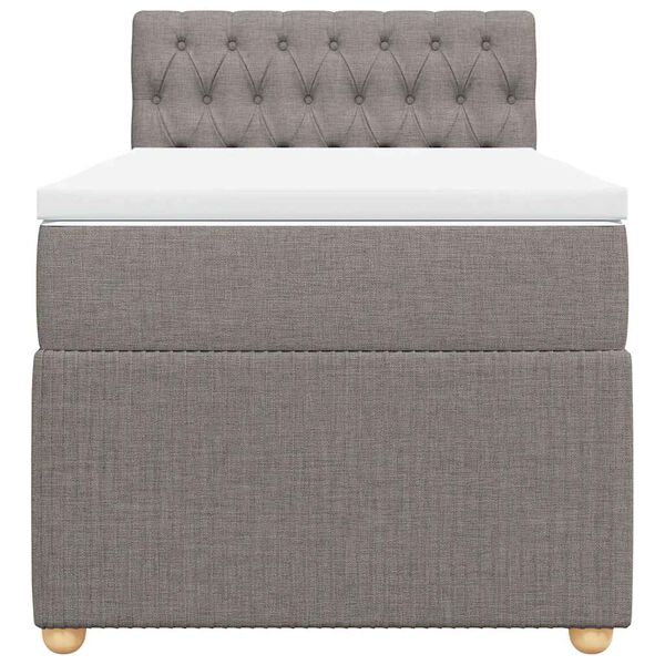 vidaXL t&oacute;psz&iacute;nű sz&ouml;vet rug&oacute;s &aacute;gy matraccal 100 x 200 cm