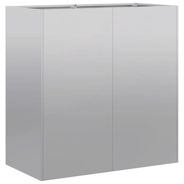 vidaXL Növénytartó 80x40x80 cm Horganyzott acél